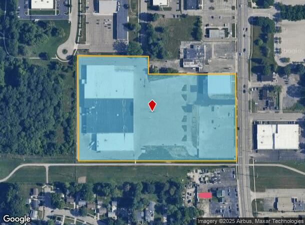  5400 S Cedar St, Lansing, MI Parcel Map