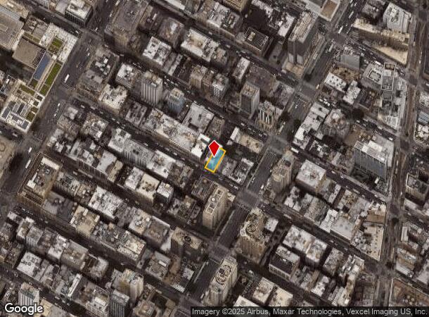 109 W 27Th St, New York, NY Parcel Map