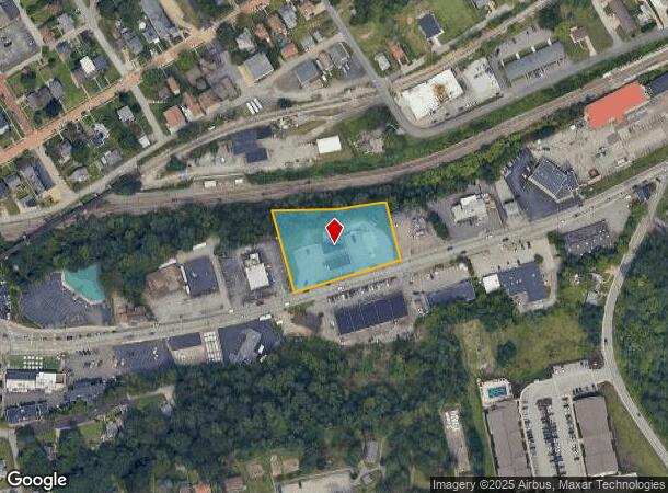 3646 Library Rd, Pittsburgh, PA Parcel Map
