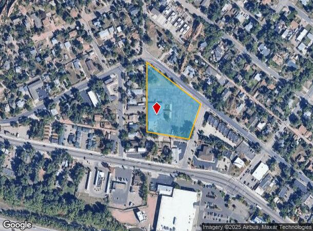 3301 W Pikes Peak Ave, Colorado Springs, CO Parcel Map