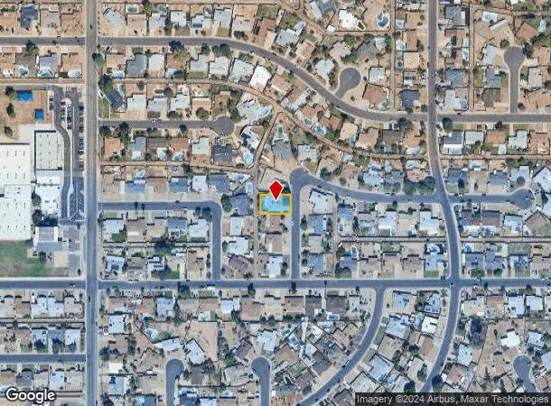  7722 N 38Th Ave, Phoenix, AZ Parcel Map