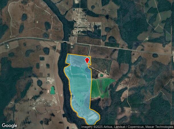415 Dove Field Rd, Wewahitchka, FL Parcel Map