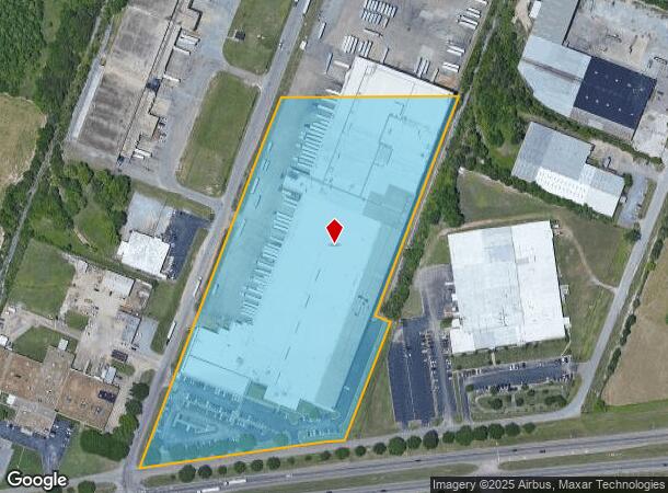 2850 Selma Hwy, Montgomery, AL Parcel Map