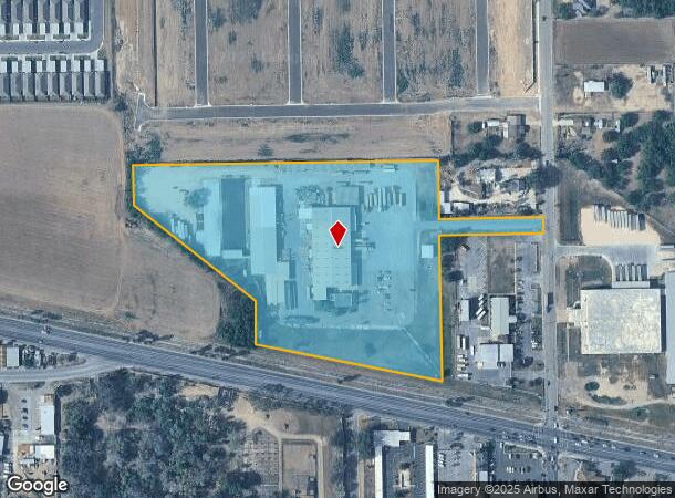 502 S Pleasantview Dr, Weslaco, TX Parcel Map