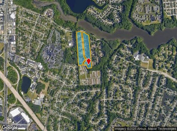  800 Daphia Cir, Newport News, VA Parcel Map