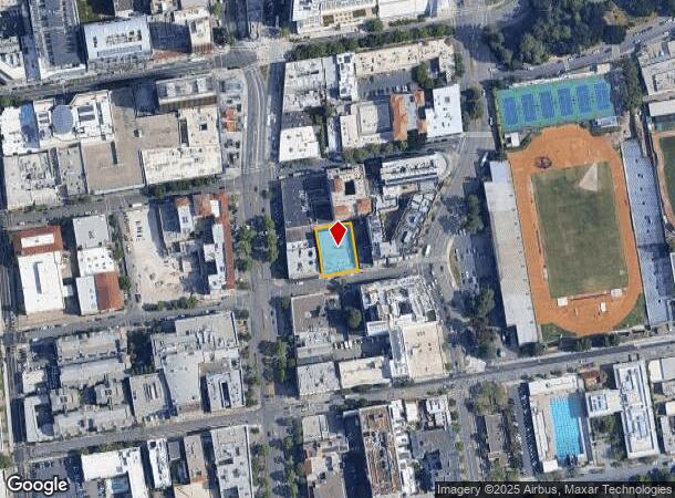 2115 Kittredge St, Berkeley, CA Parcel Map