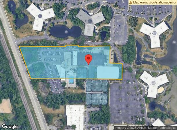  2211 Waukegan Rd, Bannockburn, IL Parcel Map