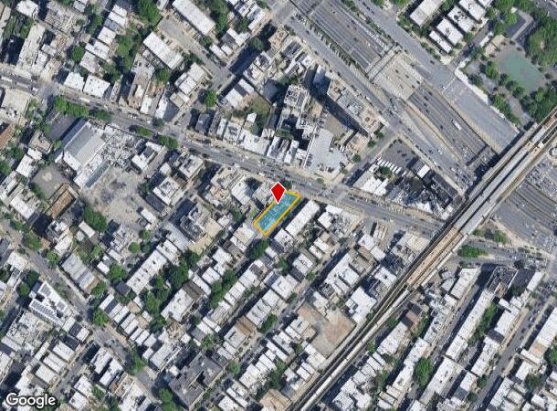  2822 Astoria Blvd, Astoria, NY Parcel Map