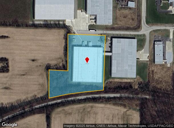 1373 Faultless Dr, Ashland, OH Parcel Map