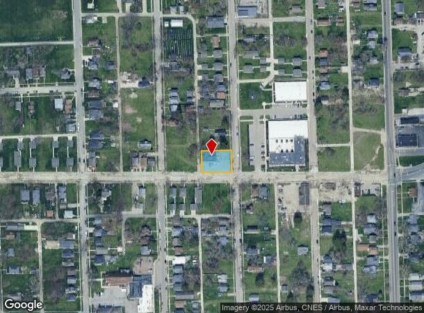  1521 E Pontiac St, Fort Wayne, IN Parcel Map