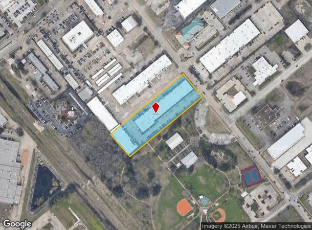  16920 N Texas Ave, Webster, TX Parcel Map
