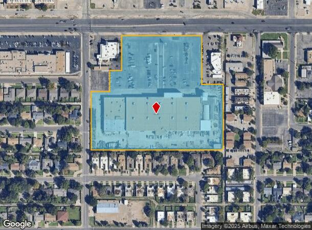 3701 50Th St, Lubbock, TX Parcel Map