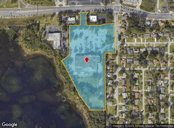  2100 Saxon Blvd, Deltona, FL Parcel Map