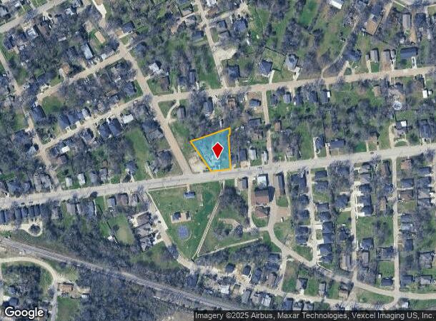  505 Wyatt St, Waxahachie, TX Parcel Map