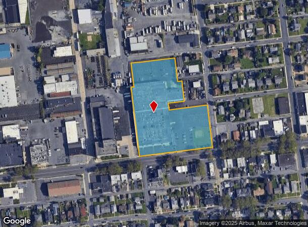  1727 Union Blvd, Allentown, PA Parcel Map