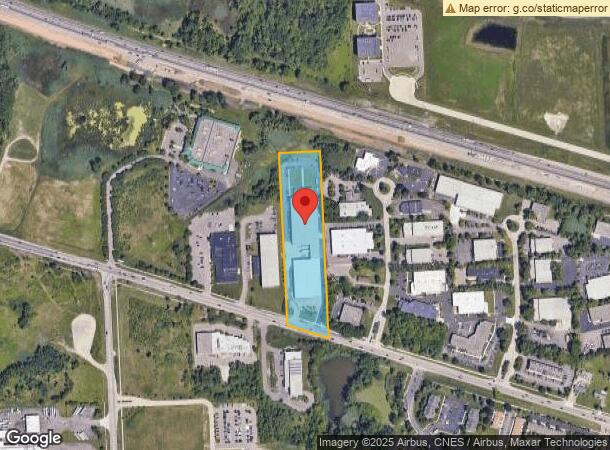  51000 Grand River Ave, Wixom, MI Parcel Map