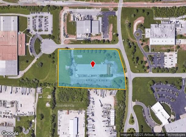  2525 N Partnership Blvd, Springfield, MO Parcel Map