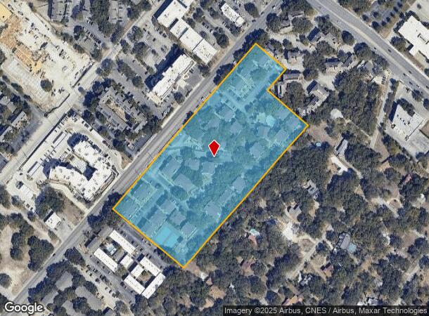  7230 Wurzbach Rd, San Antonio, TX Parcel Map