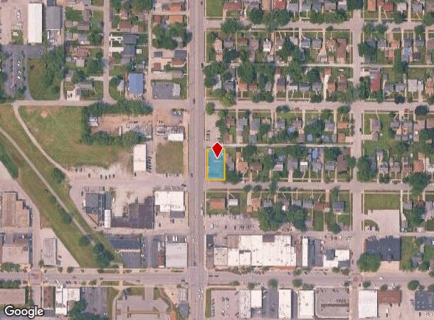 2805 Condit St, Highland, IN Parcel Map