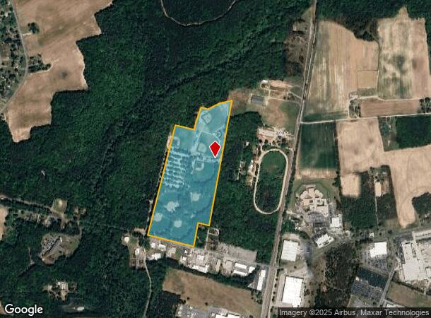 7 W Naylor Mill Rd, Salisbury, MD Parcel Map