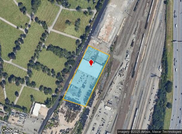 101 Concord St, Pawtucket, RI Parcel Map