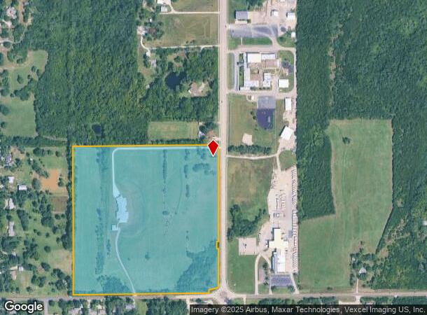  5127 Sw Wanamaker Rd, Topeka, KS Parcel Map