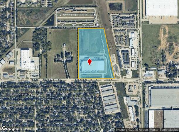 22000 Franz Rd, Katy, TX Parcel Map