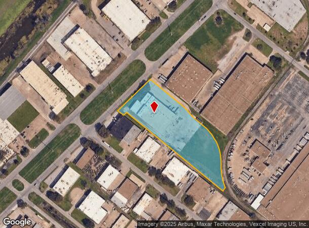  904 Regal Row, Dallas, TX Parcel Map