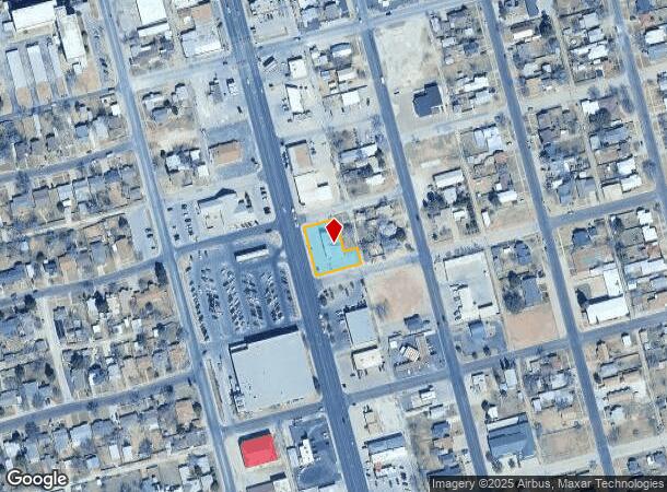 1915 S Gregg St, Big Spring, TX Parcel Map
