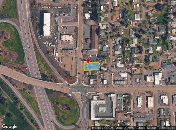  1459 Nw Mulholland Dr, Roseburg, OR Parcel Map