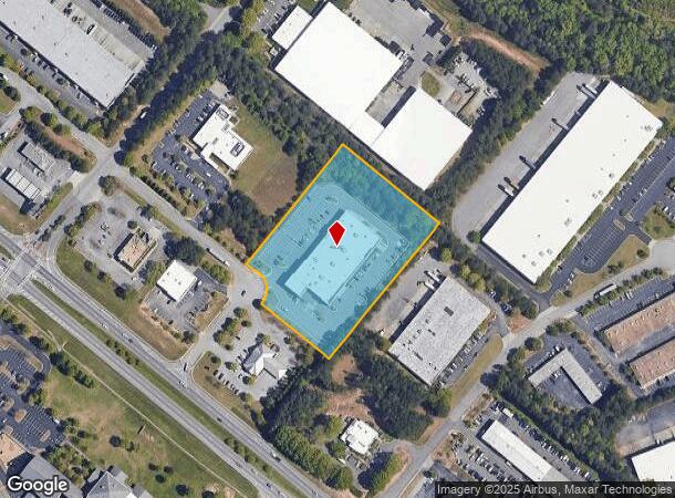  4641 Harrison Run Ct, Buford, GA Parcel Map
