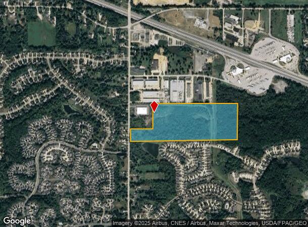  10155 Broadview Rd, Broadview Heights, OH Parcel Map