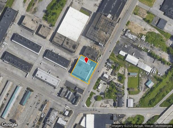  644 Bailey Ave, Buffalo, NY Parcel Map