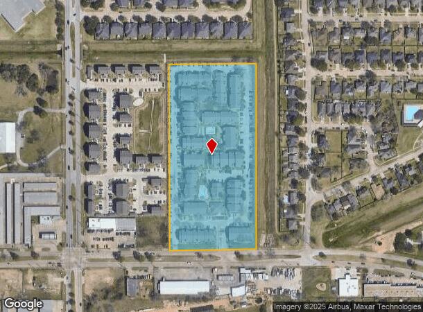  17310 Kieth Harrow Blvd, Houston, TX Parcel Map