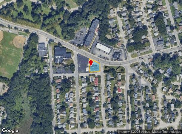 300 Park Ave, Cranston, RI Parcel Map