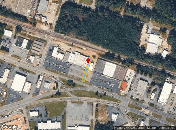 2033 E Main St, Easley, SC Parcel Map