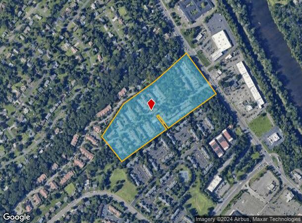  1110 Easton Ave, Somerset, NJ Parcel Map