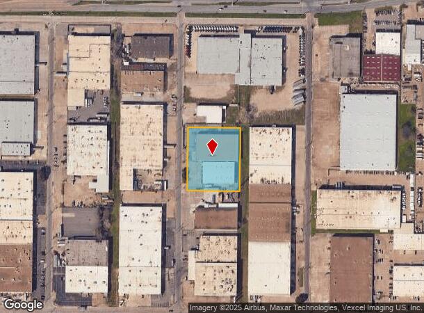 4924 Reading St, Dallas, TX Parcel Map