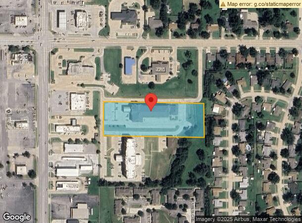  2809 N 14Th St, Ponca City, OK Parcel Map