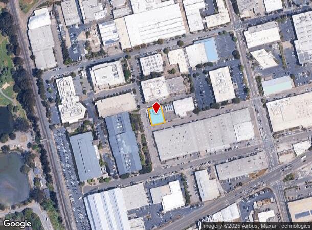  801 Anthony St, Berkeley, CA Parcel Map