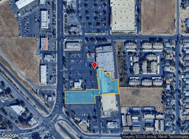  1111 Country Club Dr, Madera, CA Parcel Map