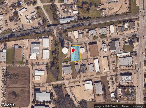  3106 Main St, Rowlett, TX Parcel Map