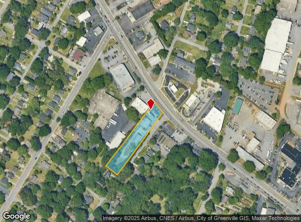 2046 Laurens Rd, Greenville, SC Parcel Map