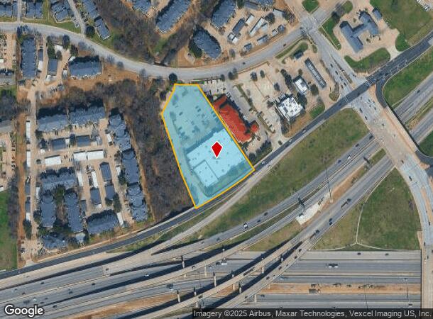 1805 Airport Fwy, Bedford, TX Parcel Map