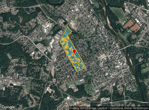  1301 College Ave, Fredericksburg, VA Parcel Map