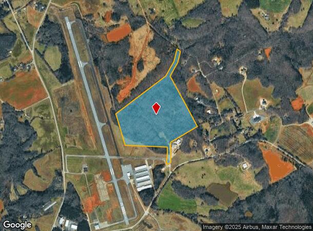 Mitchell Rd, Jefferson, GA Parcel Map