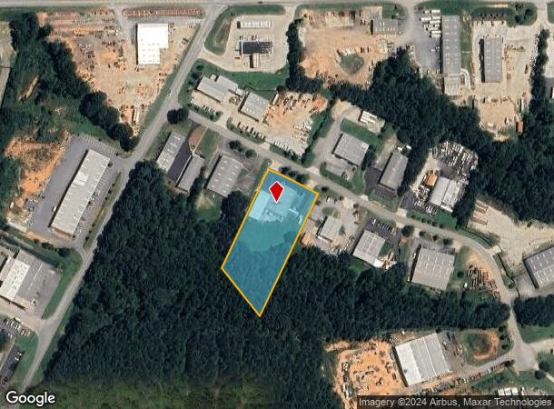  735 W Winder Industrial Pky, Winder, GA Parcel Map