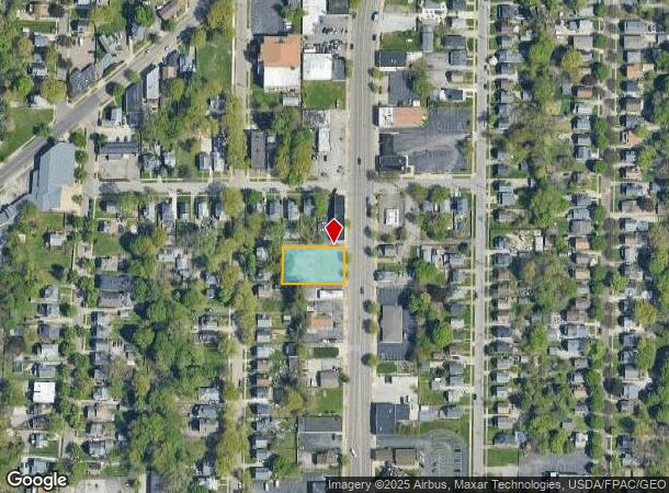  698 N Main St, Akron, OH Parcel Map
