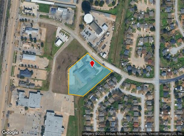  5800 N North Park Dr, Watauga, TX Parcel Map