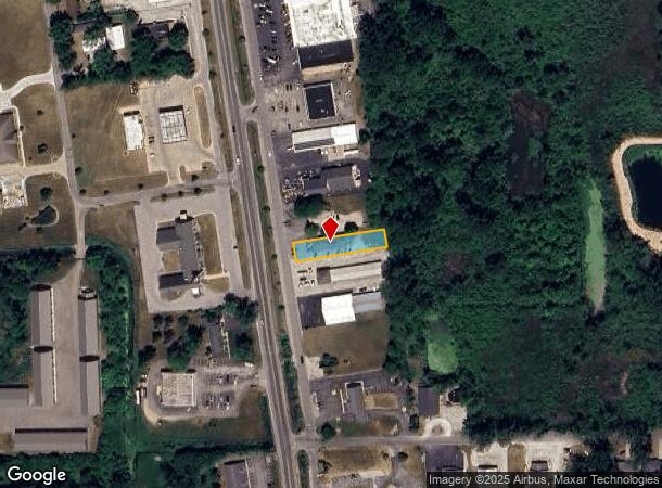 808 S Huntington St, Syracuse, IN Parcel Map